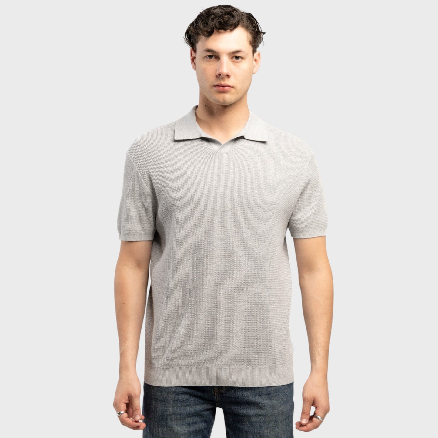 ATLO Playera Polo Casual Para Hombre