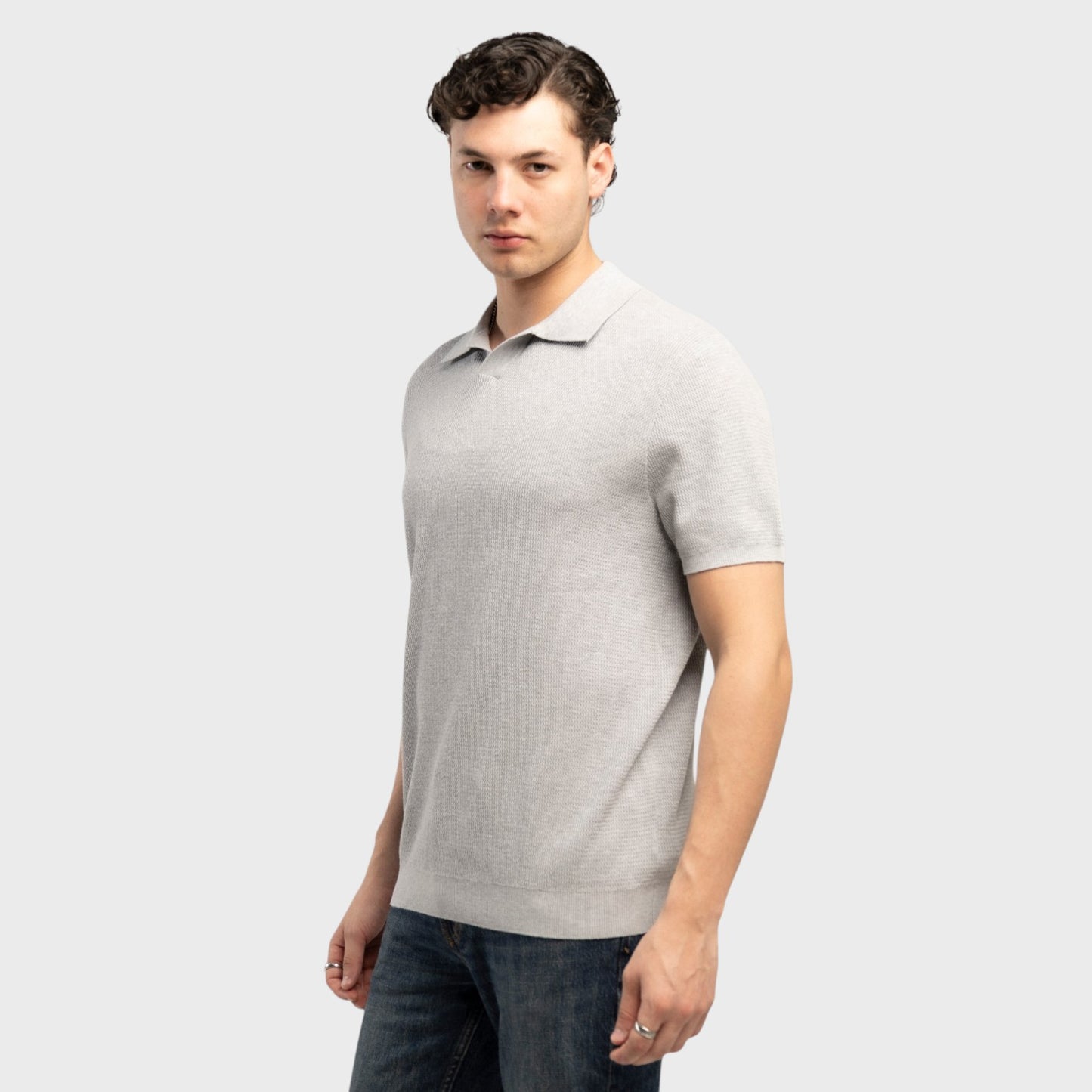 ATLO Playera Polo Casual Para Hombre