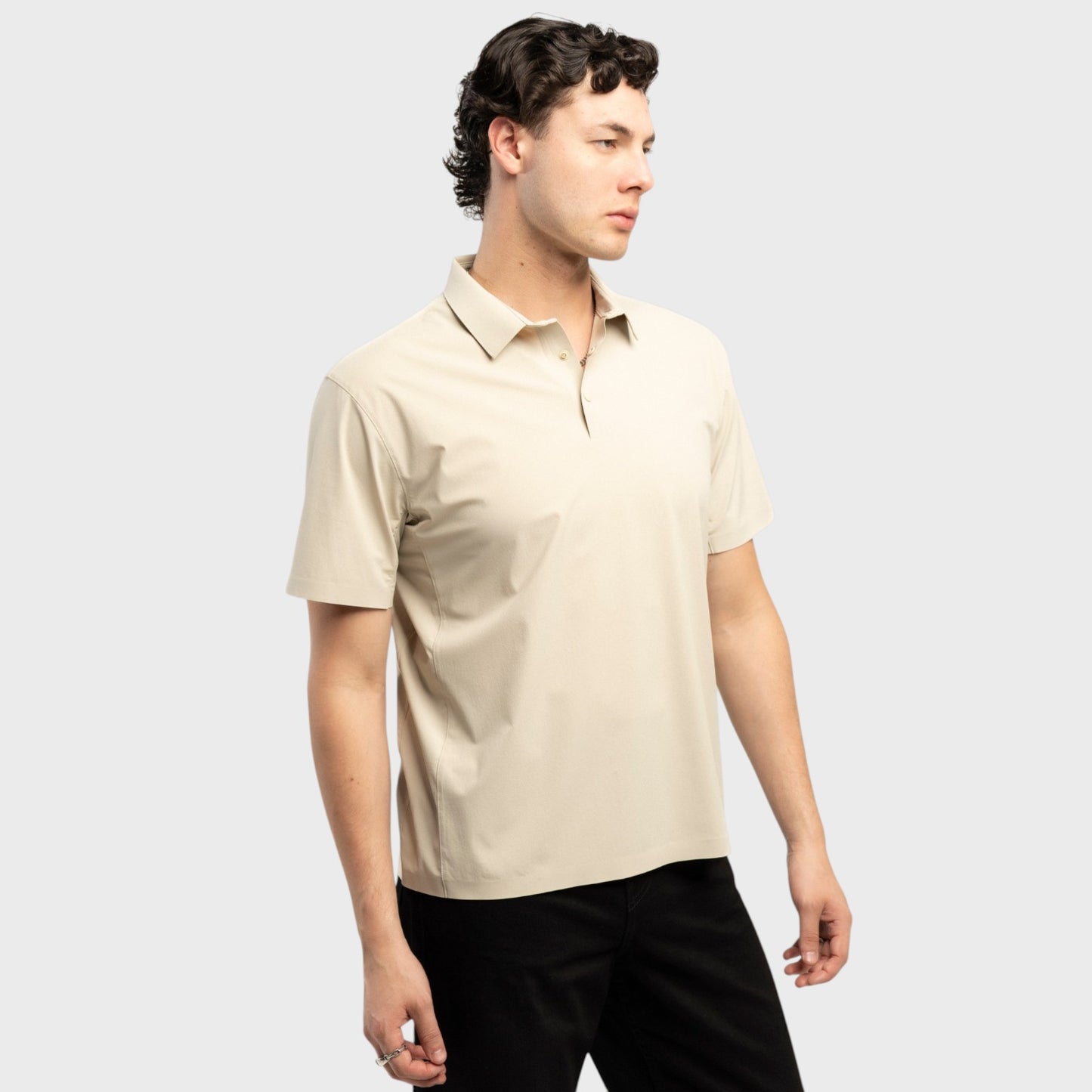 ATLO Playera Polo Casual Para Hombre