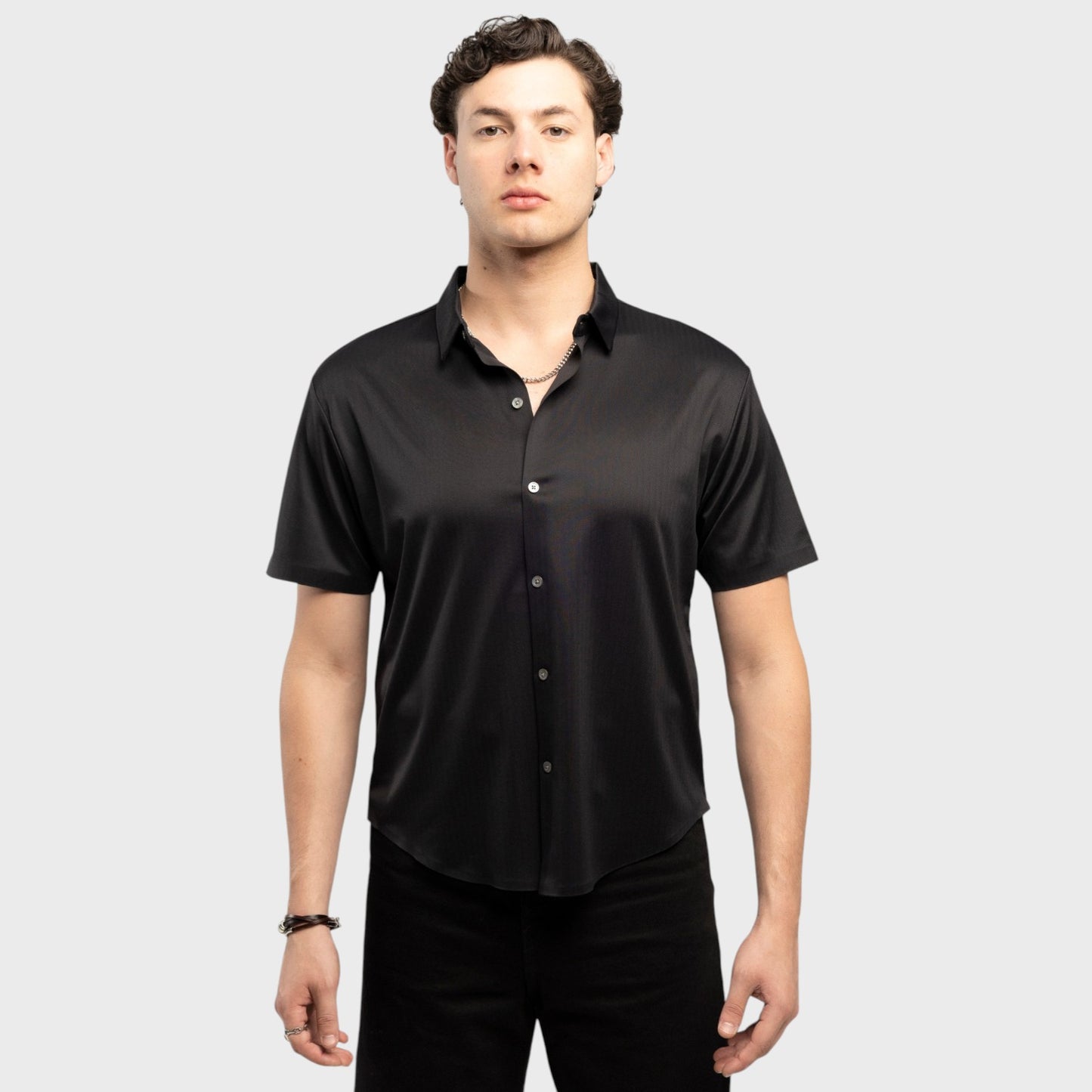 ATLO Camisa Manga Corta Para Hombre