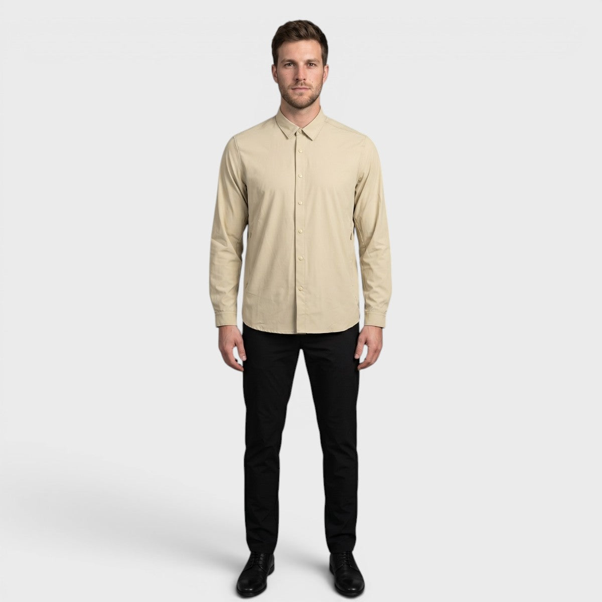 Camisa Atlo Manga Larga Para hombre