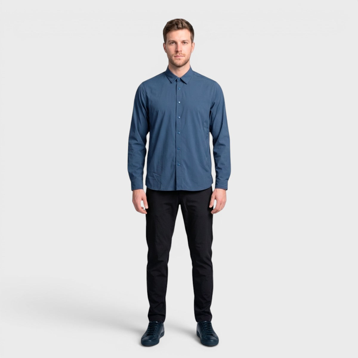 Camisa Atlo Manga Larga Para hombre