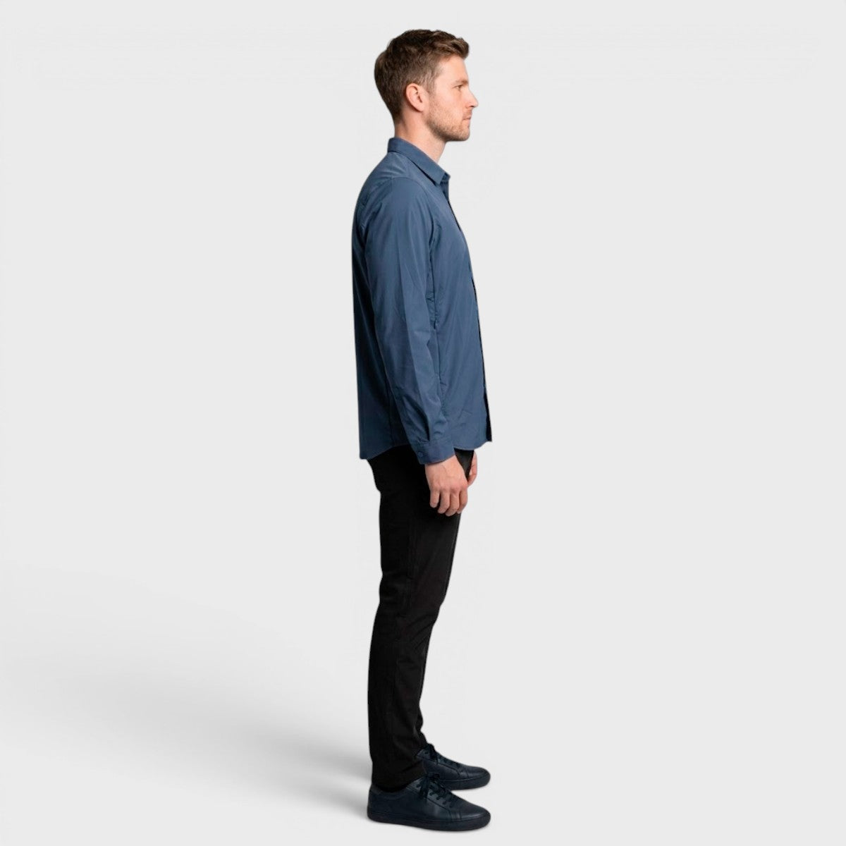 Camisa Atlo Manga Larga Para hombre