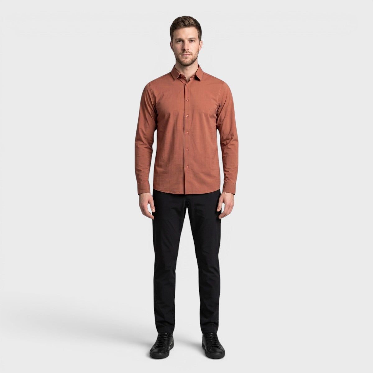 Camisa Atlo Clásica Para Hombre