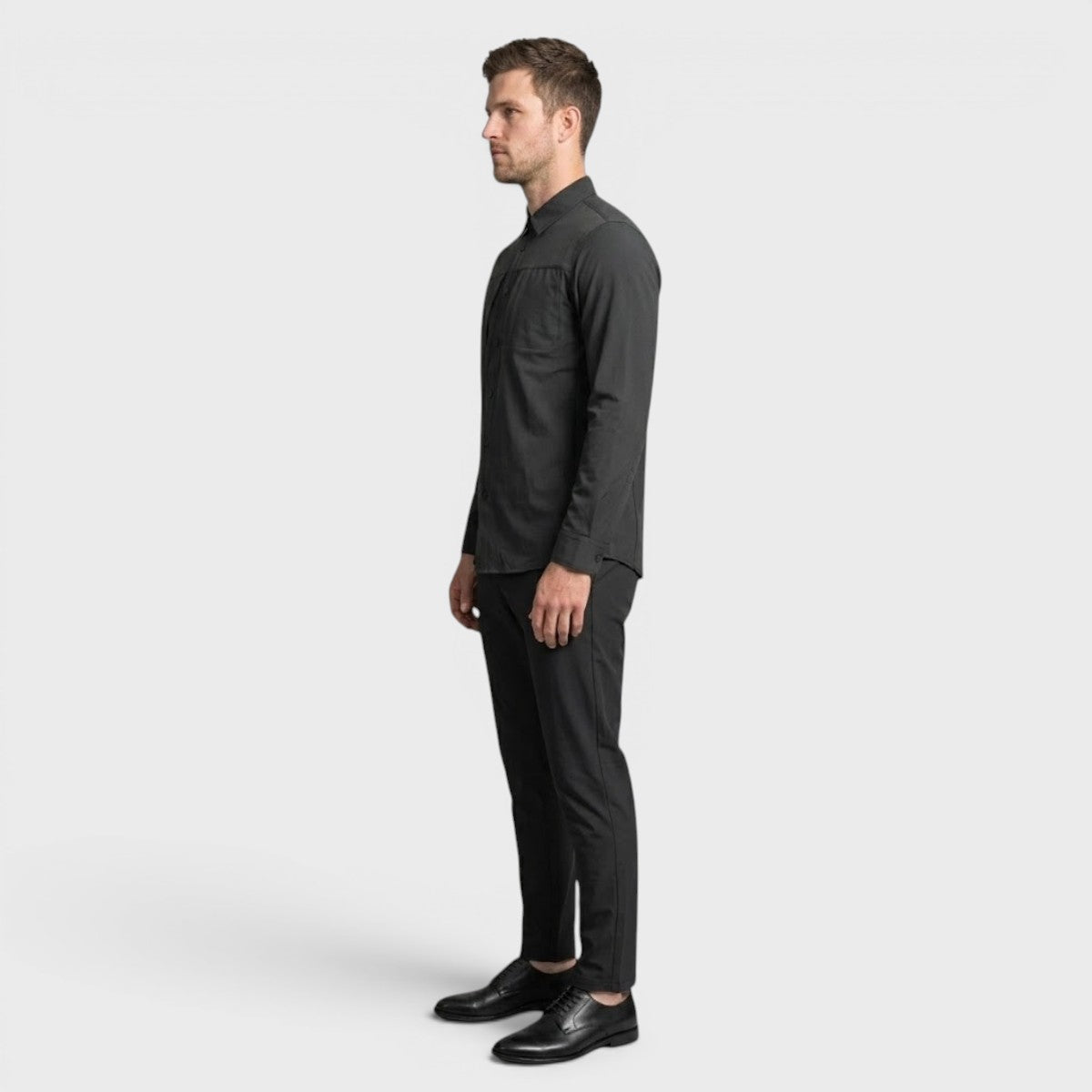 Camisa Atlo Manga Larga Para Hombre