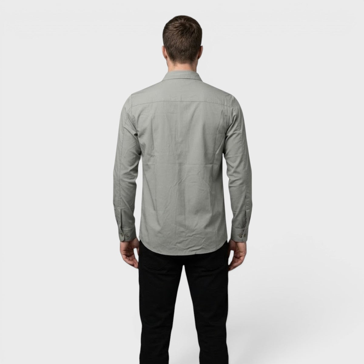 Camisa Atlo Manga Larga Para Hombre