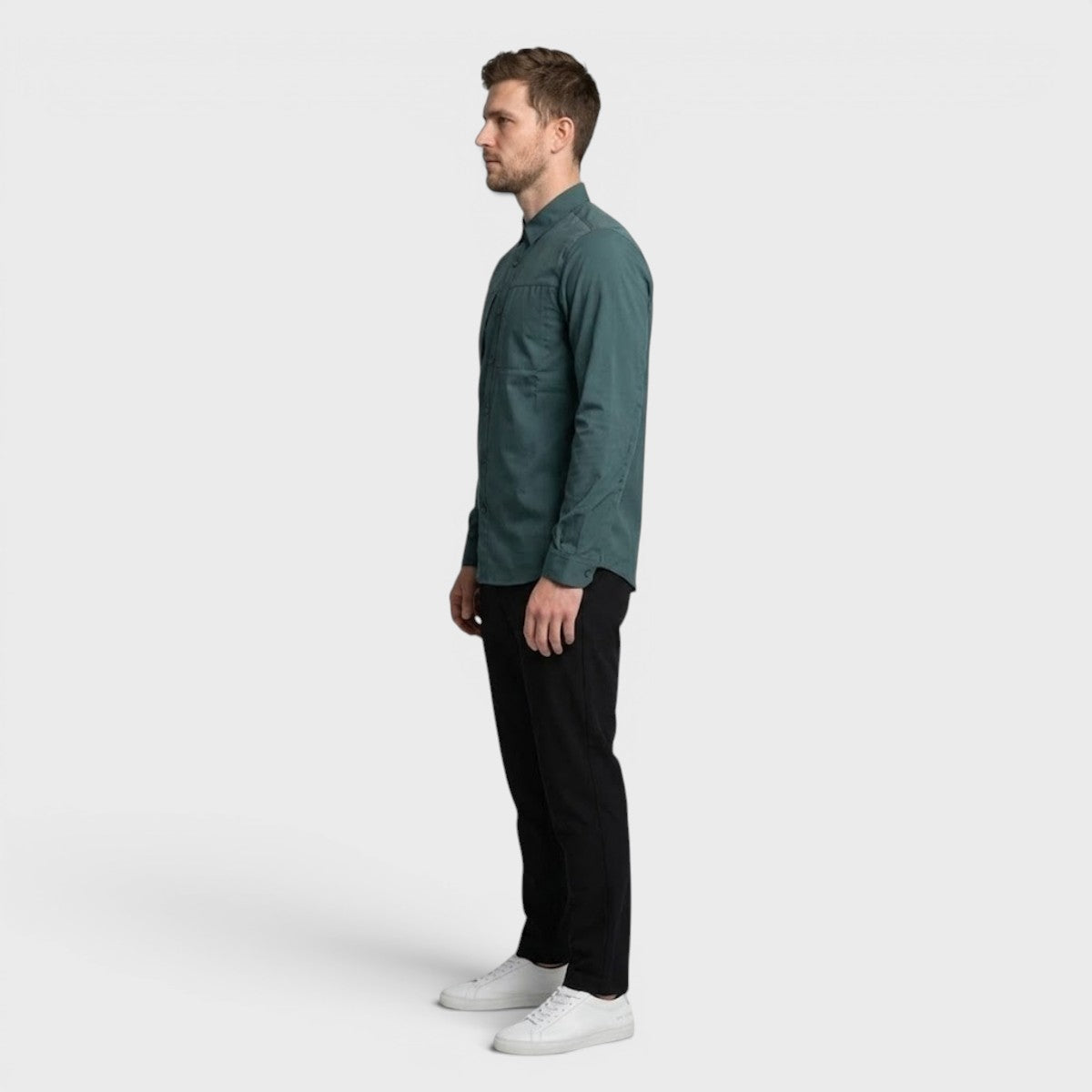 Camisa Atlo Manga Larga Para Hombre