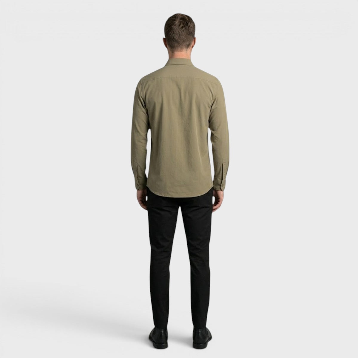 Camisa Atlo Manga Larga Para Hombre