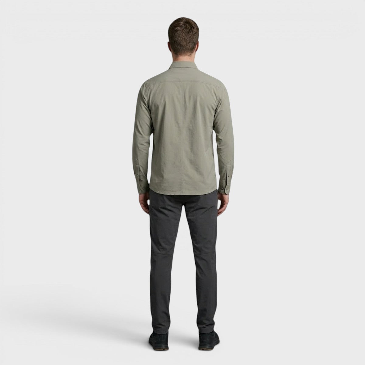 Camisa Atlo Casual Manga Larga Para Hombre