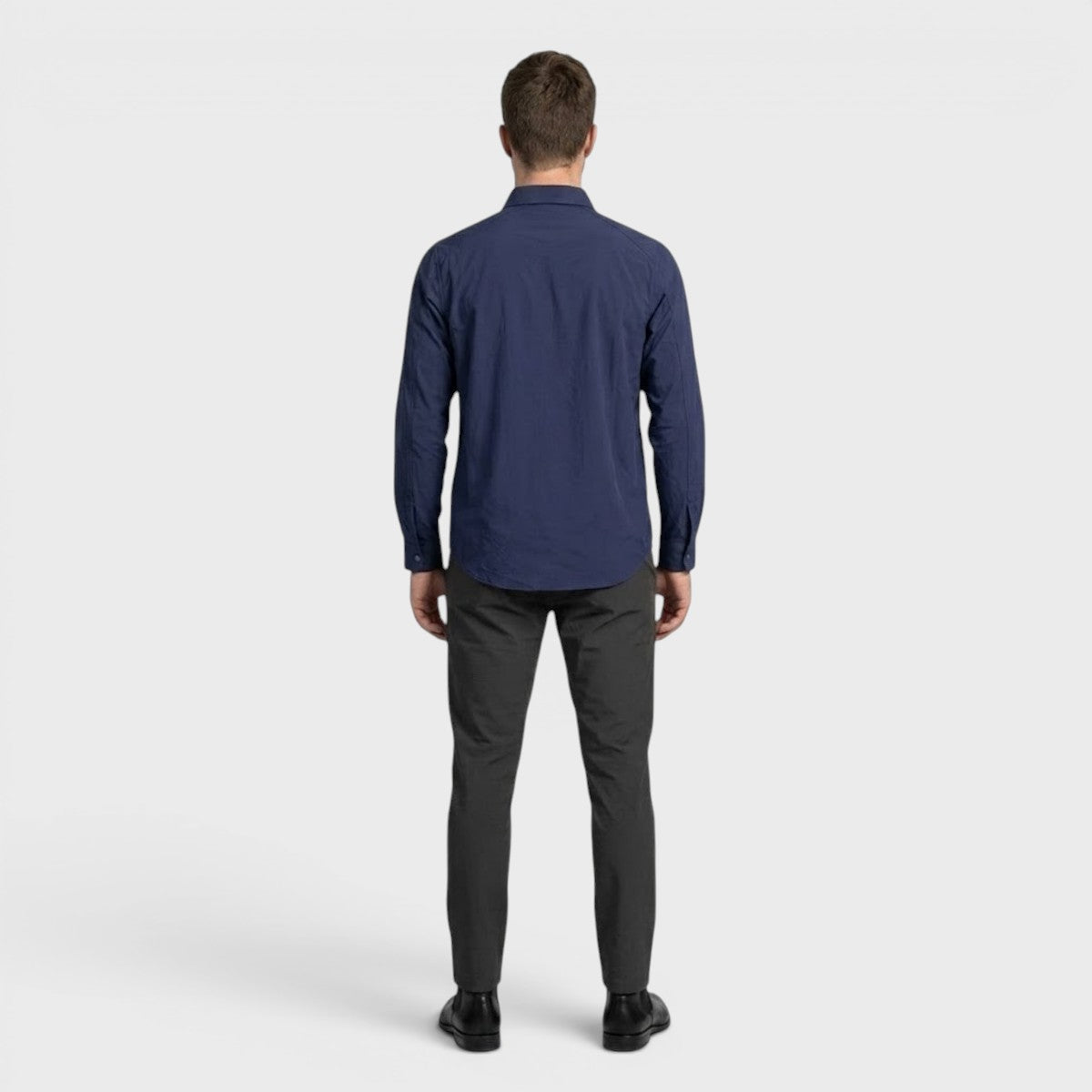 Camisa Atlo Casual Manga Larga Para Hombre