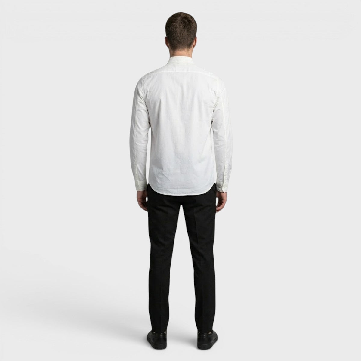 Camisa Atlo Casual Manga Larga Para Hombre