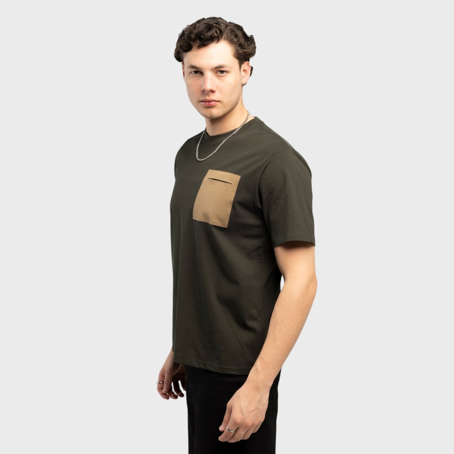 ATLO Playera Casual Para Hombre