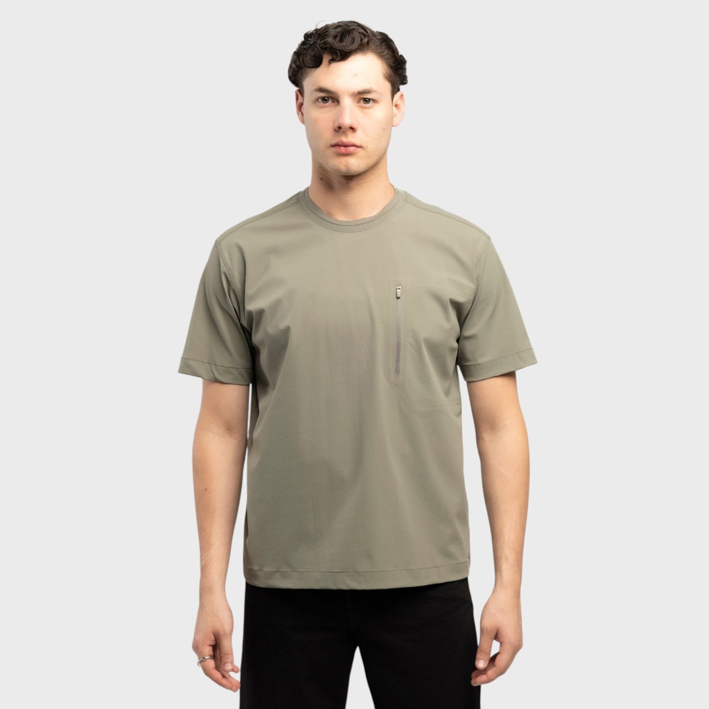 ATLO Playera Cuello Redondo Casual Para Hombre
