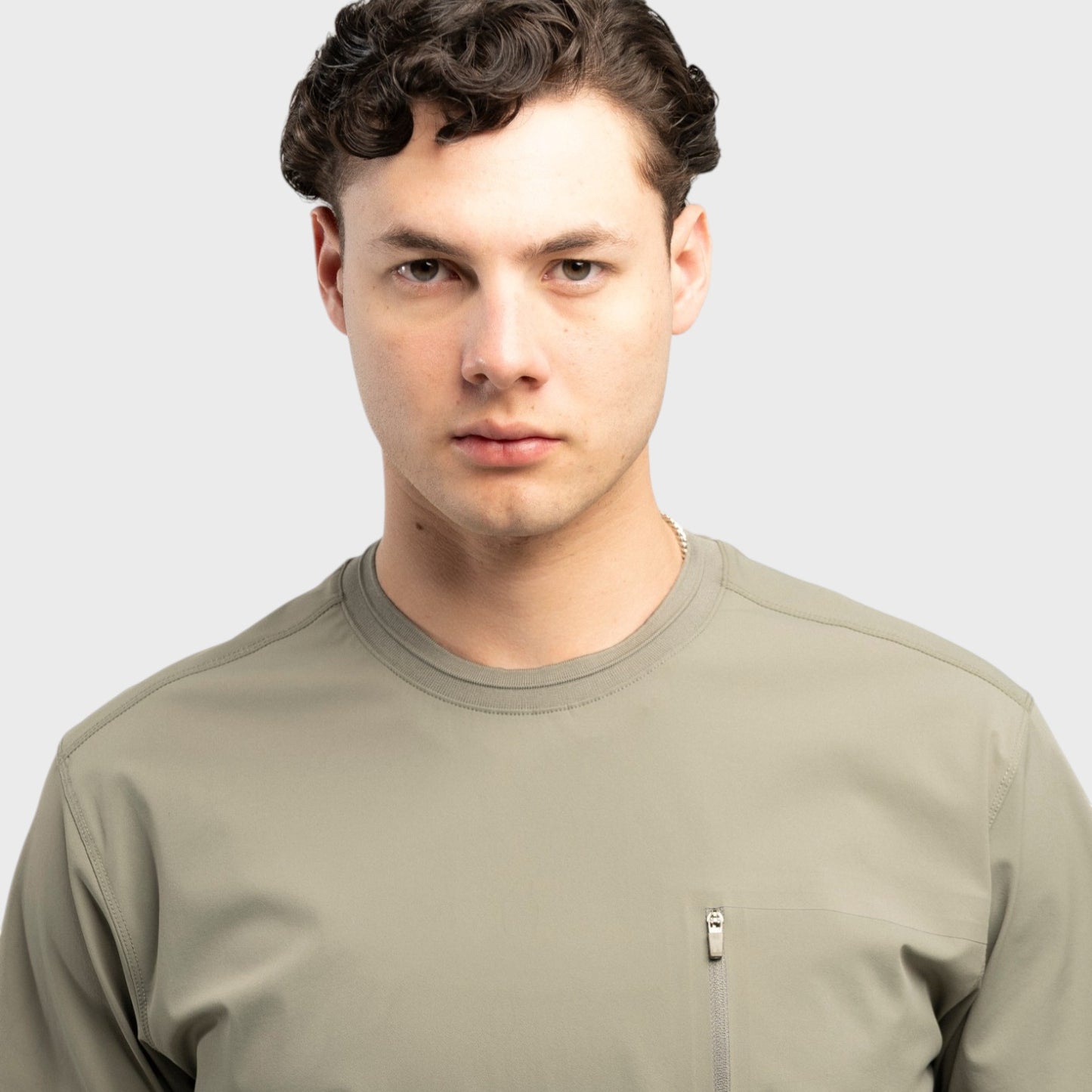 ATLO Playera Cuello Redondo Casual Para Hombre