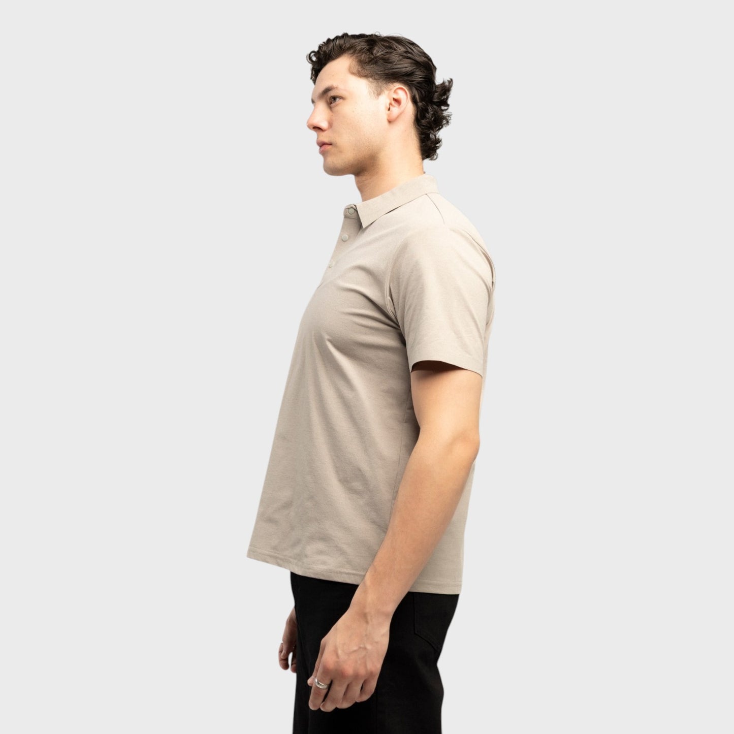 ATLO Playera Polo Casual Para Hombre