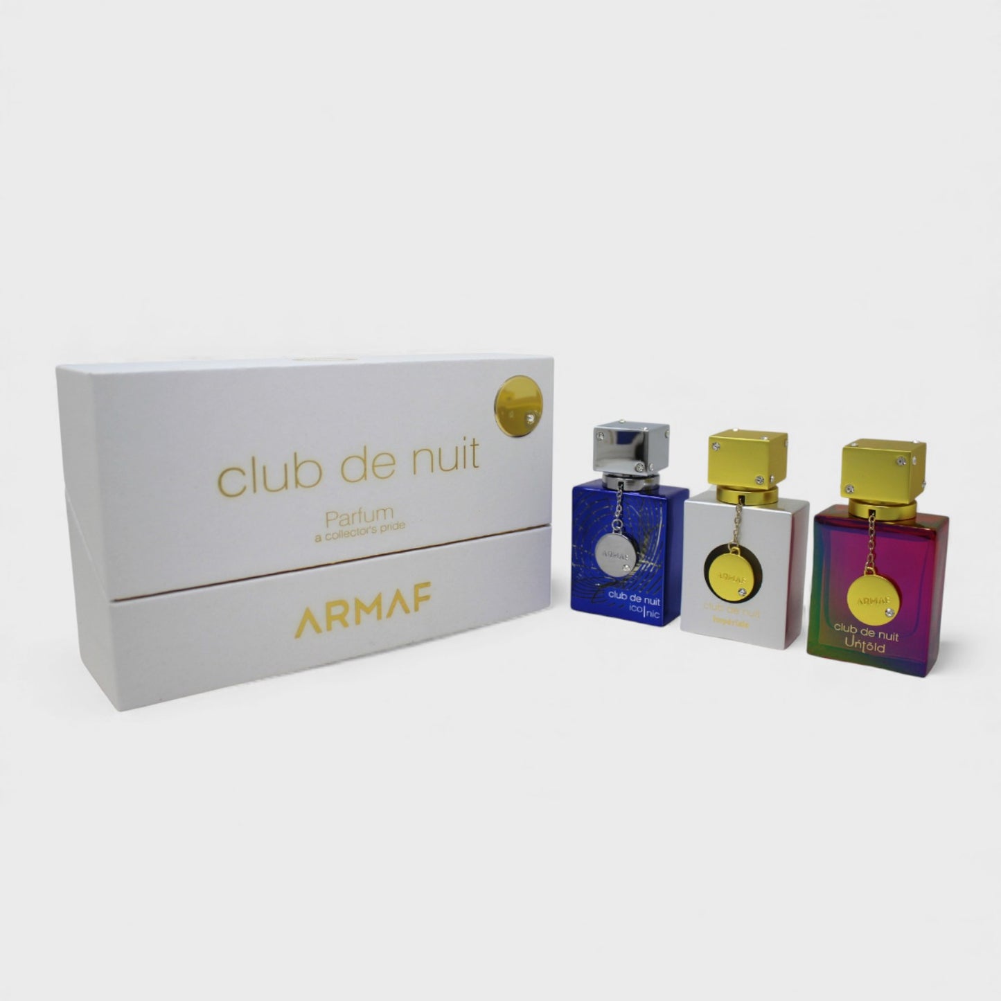 ARMAF CLUB DE NUIT (ICONIC+IMPERIALE+UNTOLD) 3 PZ
 SET UNISEX