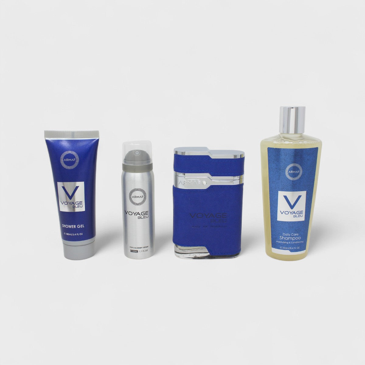 Sohrelia Perfumeria| ARMAF VOYAGE BLEU 4 PZ SET CABA