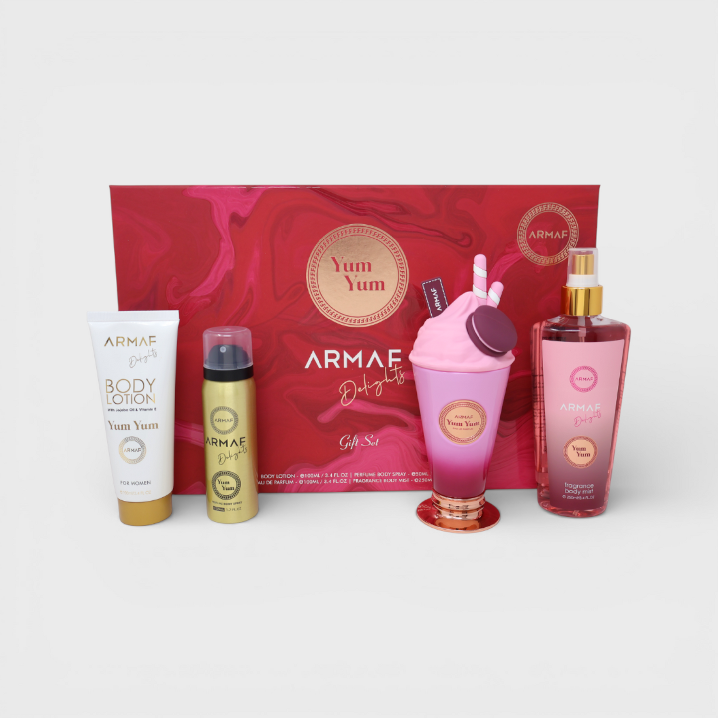Armaf Delight Yum Yum 4 Pz Para Mujer