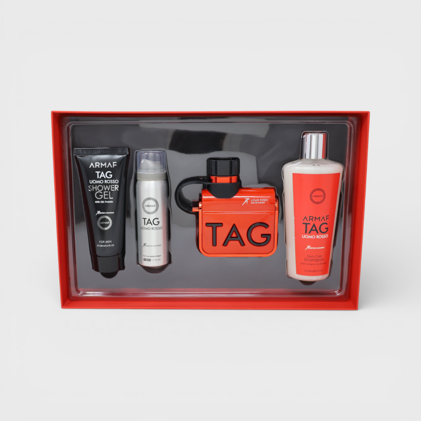Armaf Tag Uomo Rosso 4 Pz Para Hombre