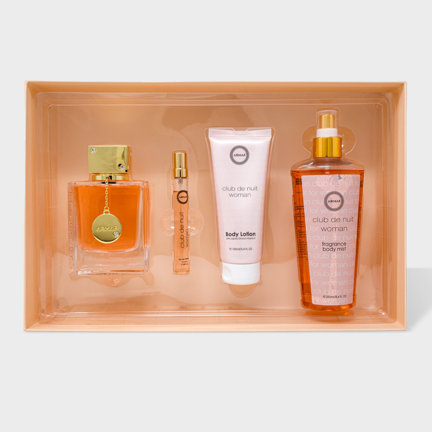 Armaf Club De Nuit Set 4 Pz Para Mujer