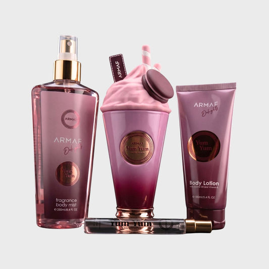 Armaf Delight Yum Yum (100Ml + 10Ml + Bl100Ml + Bm250Ml) 4 Pz Para Mujer