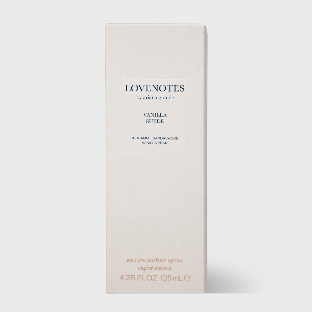 Ariana Grande Lovenotes Vanilla Suede EDP 125 ml para mujer