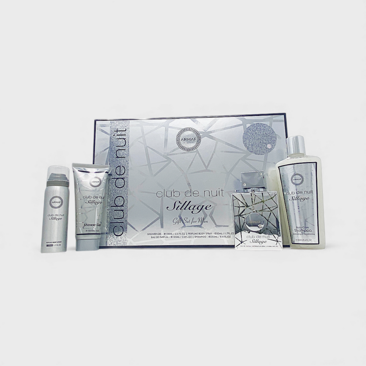Armaf Club De Nuit Sillage Set De 4 Pz Unisex 105 mL