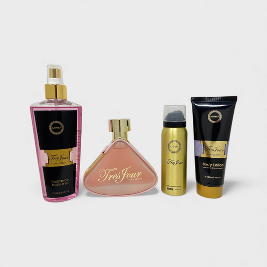 Armaf Tres Jour Set De 4 Pz Para Mujer Mujer