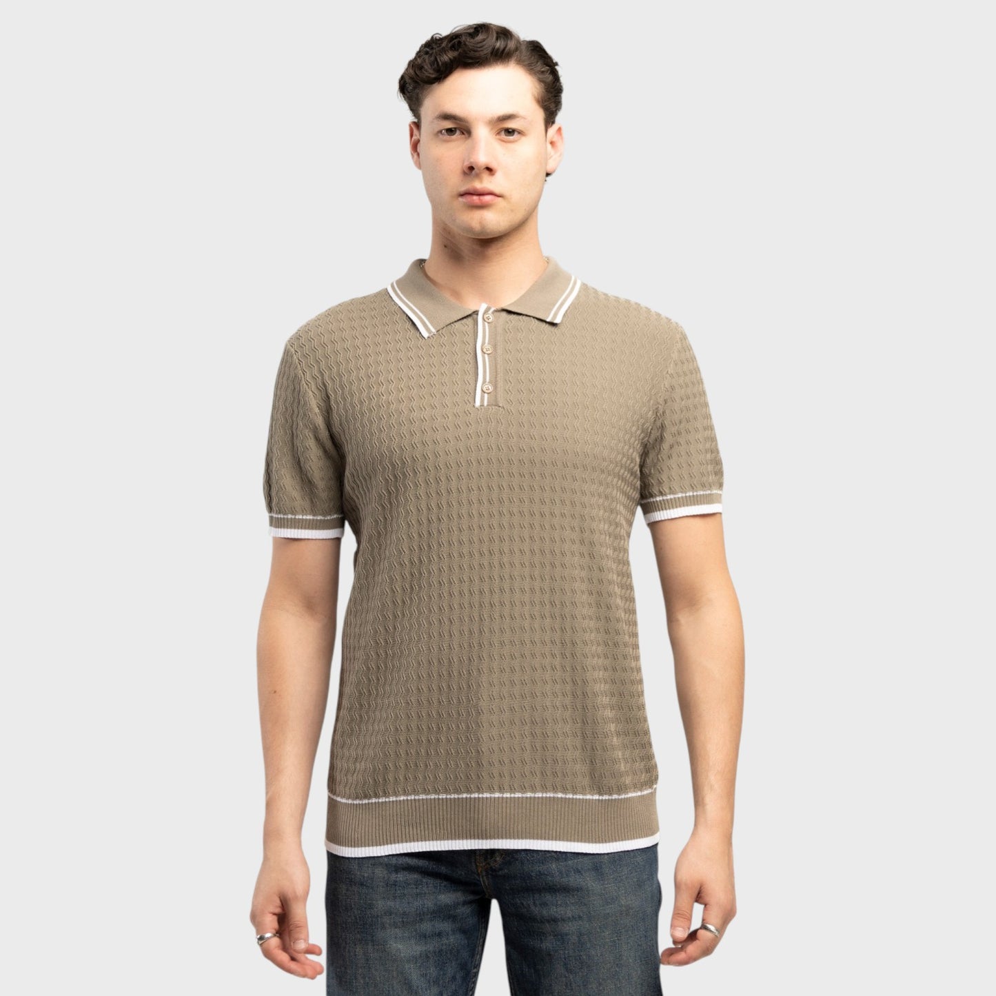 ATLO Playera Polo Para Hombre