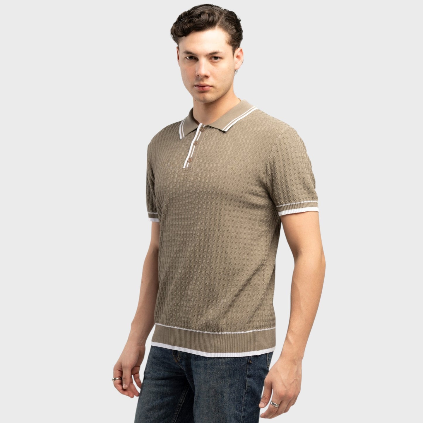 ATLO Playera Polo Para Hombre