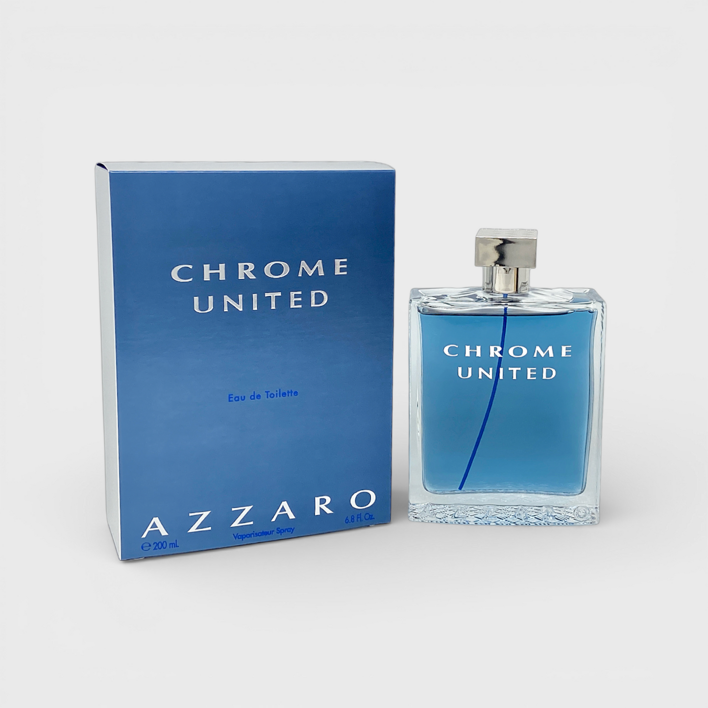 Azzaro Chrome United Eau De Toilette 200 Ml Para Hombre