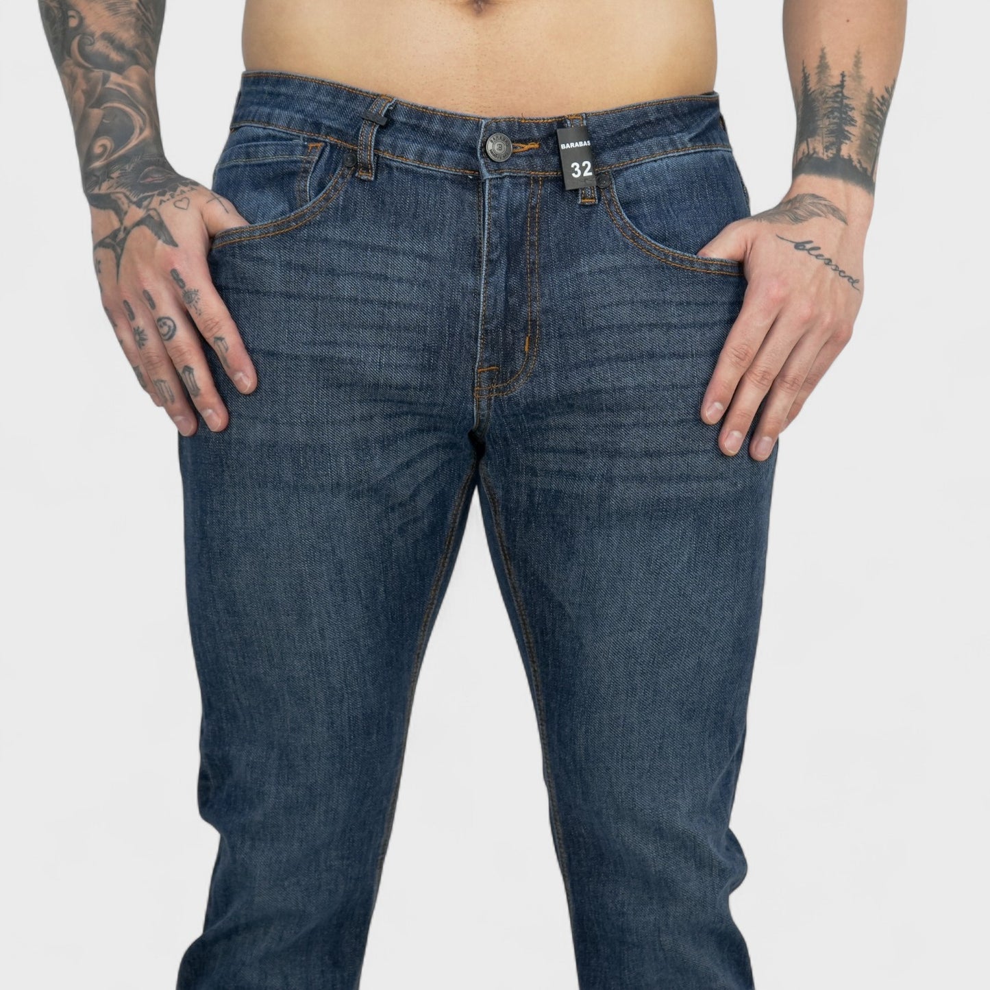 Barabas Pantalon Slim Fit Para Hombre