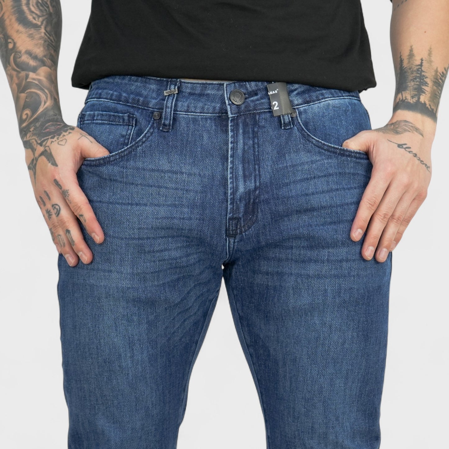 Barabas Pantalon Slim Fit Para Hombre