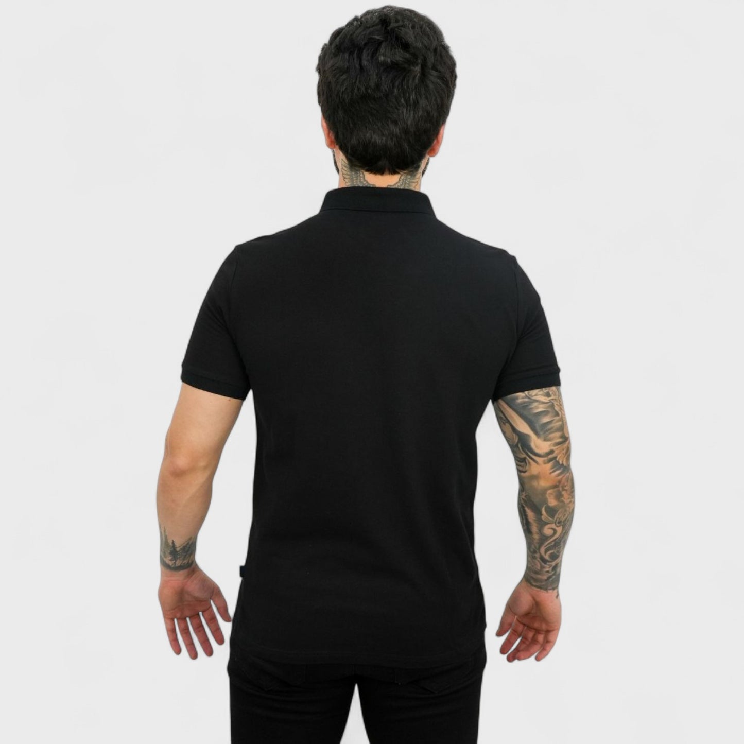 Barabas Playera Polo Color Negro Para Hombre