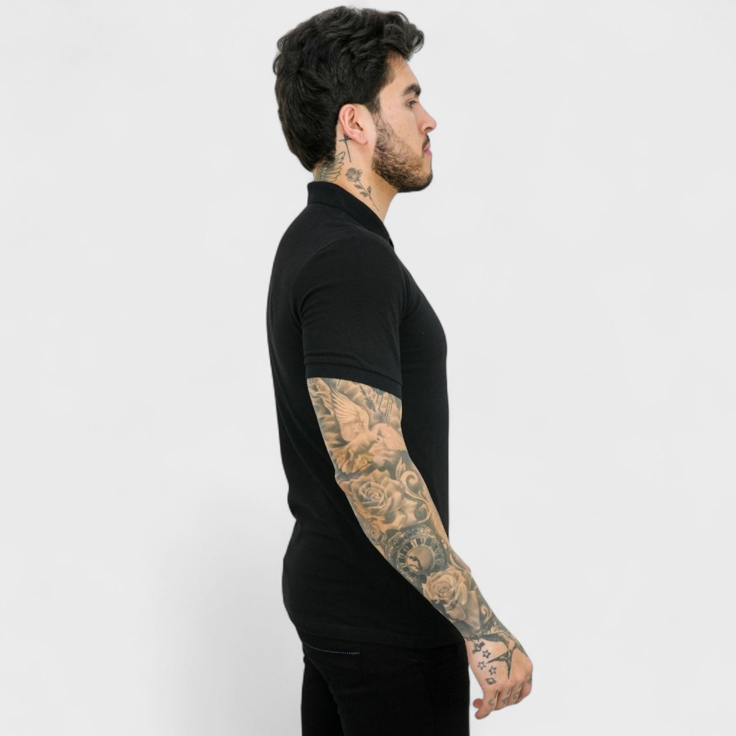 Barabas Playera Polo Color Negro Para Hombre