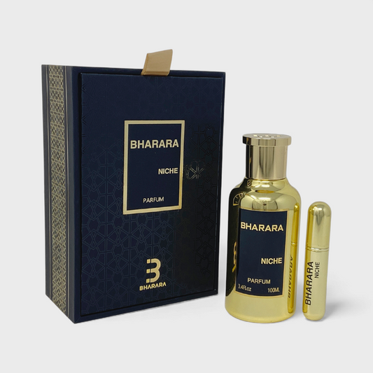 Bharara Niche Parfum (unisex) 100ml, atomizador mini Rellenable