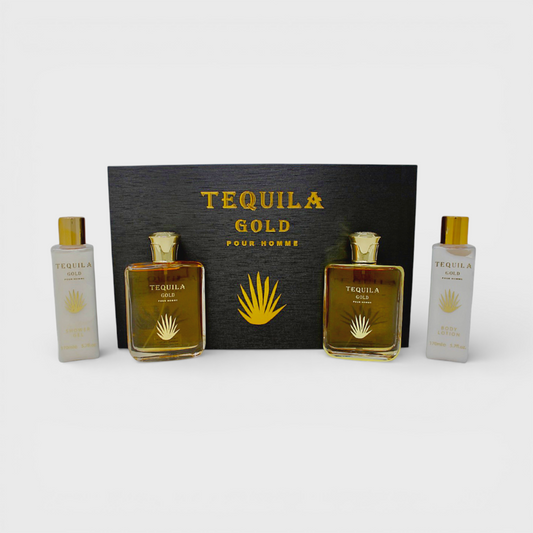 Bharara Tequila Gold 4 Pz Para Hombre