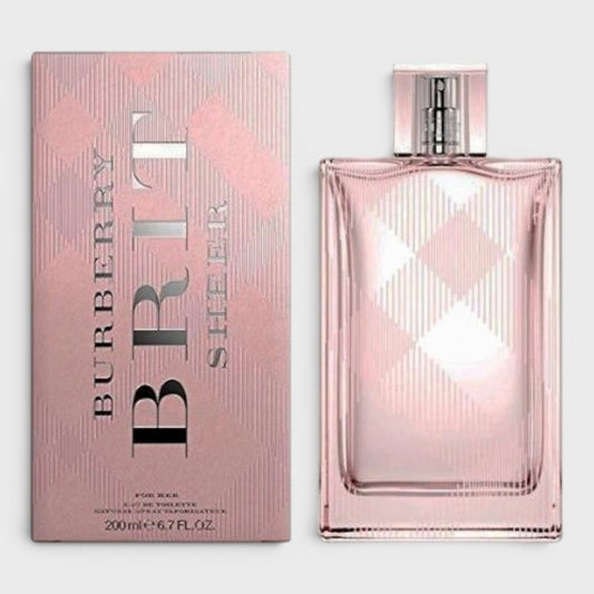 Burberry Brit Sheer Eau De Toilette 200 Ml Para Mujer