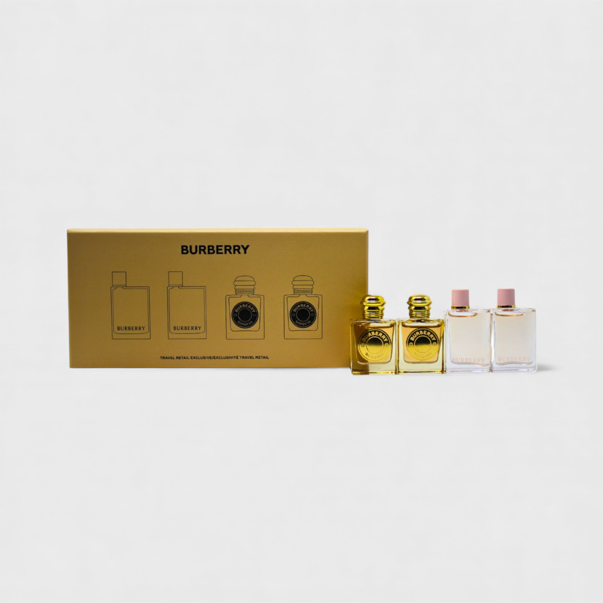 Burberry Her y Goddess 4 Pz Para Mujer