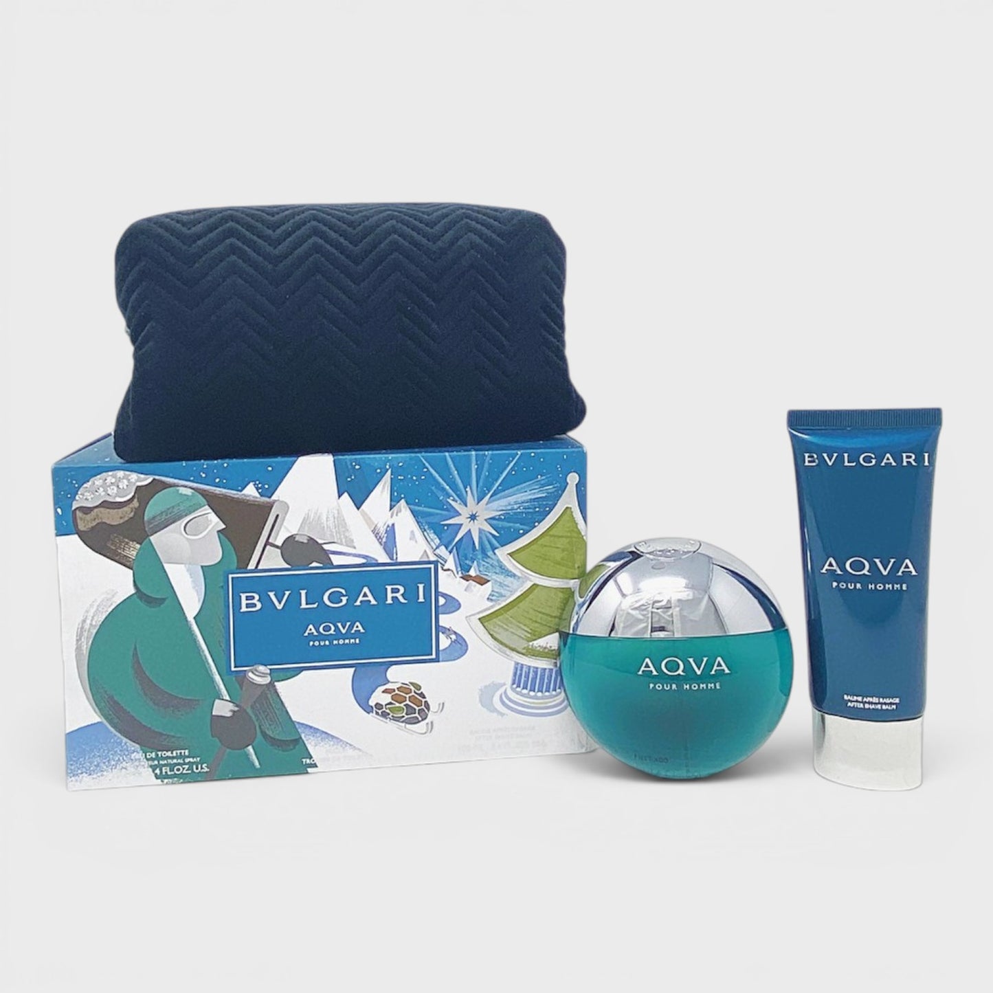 Bvlgari Aqva 3 Pz Para Hombre