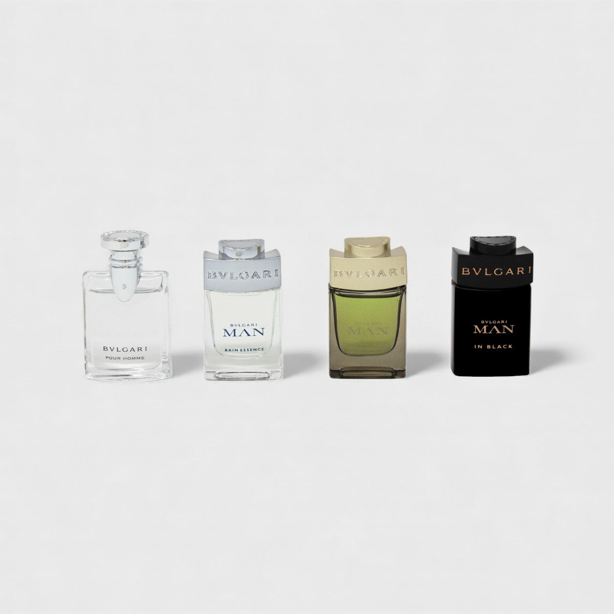 Bvlgari Mini Set 4 Pz Para Hombre