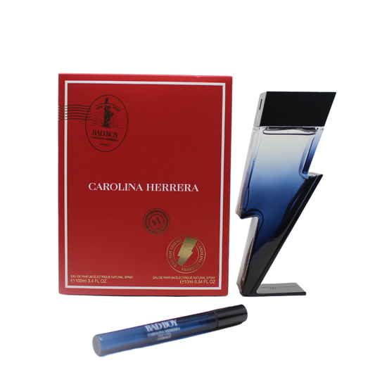 Sohrelia Perfumeria_Carolina Herrera Bad Boy Cobalt Set De 2 Pz Para Hombre