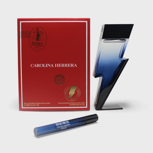 Carolina Herrera Bad Boy Cobalt Set De 2 Pz Para Hombre