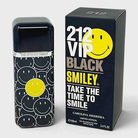 Carolina Herrera 212 Vip Black Smiley Eau De Parfum 100 Ml Para Hombre
