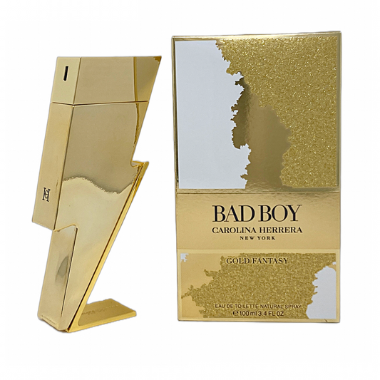 Sohrelia Perfumeria_Carolina Herrera Bad Boy Gold Fantasy Edt 100 Ml Para Hombre