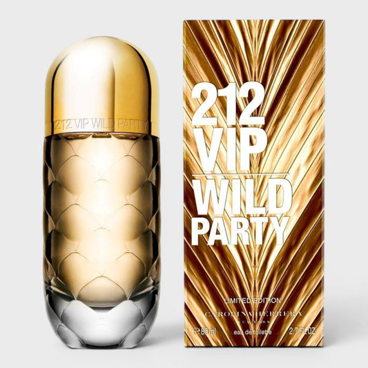 Carolina Herrera 212 Vip Wild Party Eau De Toilette 80 Ml Para Mujer