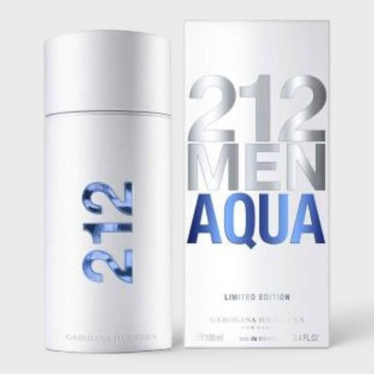 Carolina Herrera 212 Aqua Eau De Toilette 100 Ml Para Hombre