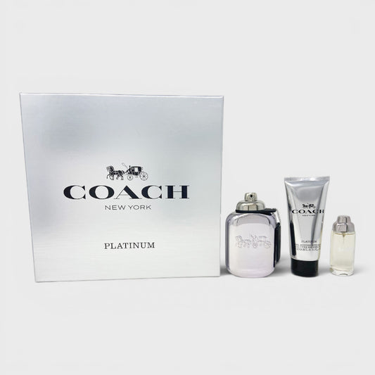 Coach Platinum 3 Pz Para Hombre