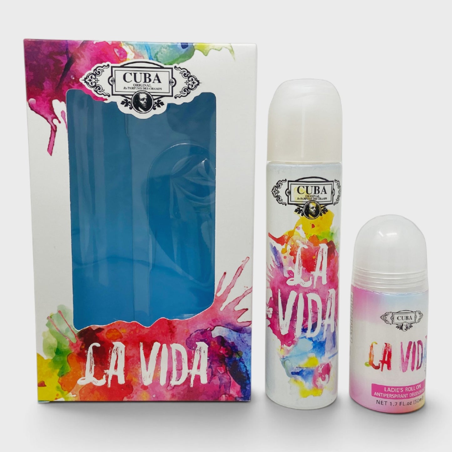 Set Cuba Cuba La Vida 2 Pz Para Mujer
