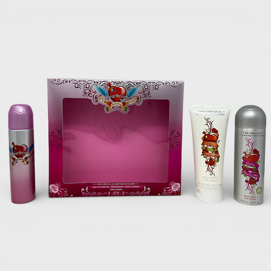 Cuba Cuba Heartbreaker 3 Pz Para Mujer